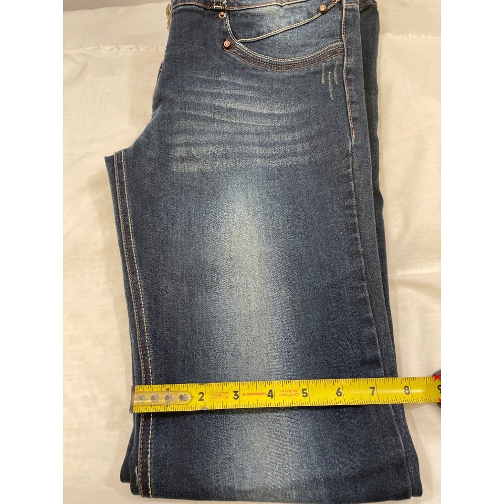 VO Women's Blue Faded Jeans Flared Size 31 x 32 SKU 4113 - Picture 7 of 8